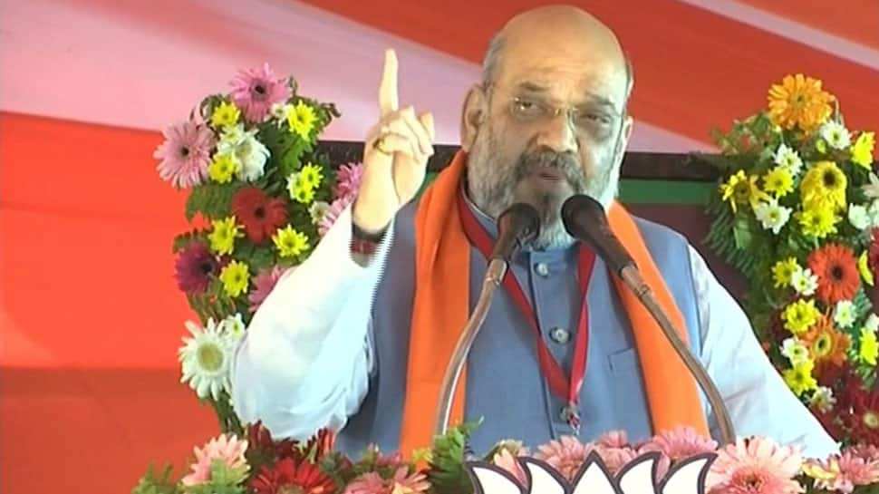 BJP govt has zero tolerance for terrorism, sacrifice of jawans in Pulwama won&#039;t go in vain: Amit Shah in Gorakhpur