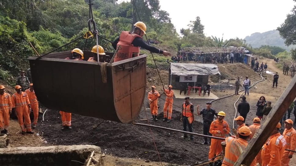 Meghalaya mine tragedy: Skeleton of another trapped miner spotted