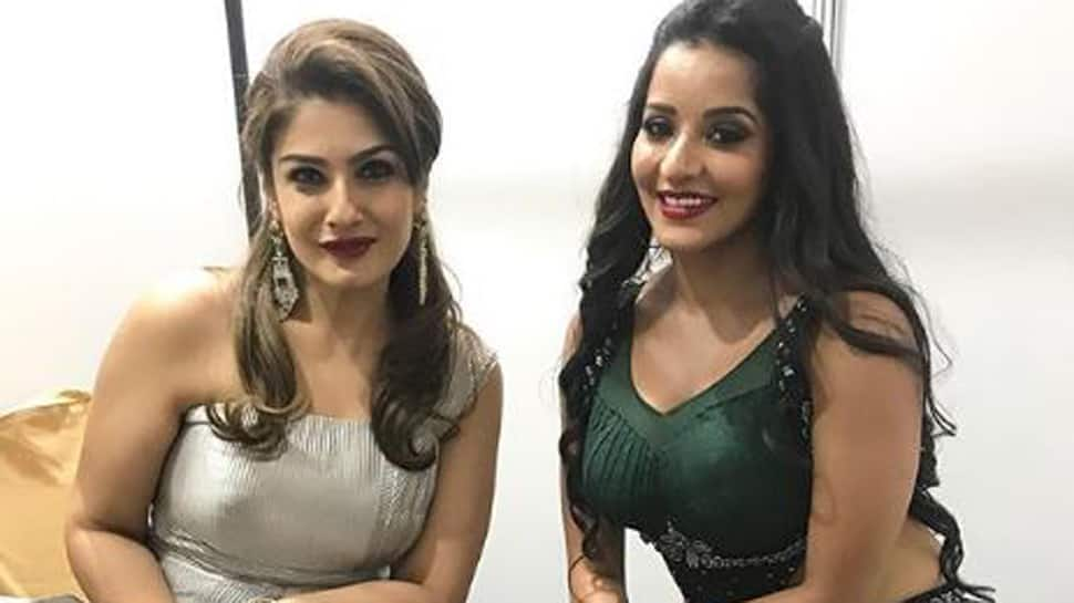 Monalisa has a fangirl moment with Raveena Tandon-See pic