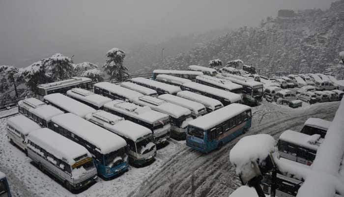 Himachal Pradesh freezes with more snow, rain