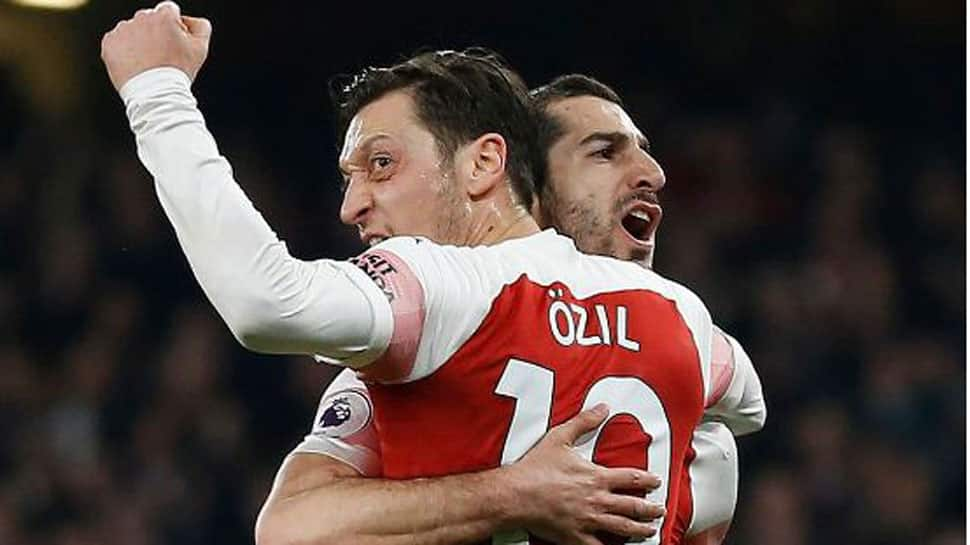 EPL: Mesut Ozil on target as Arsenal defeat Bournemouth 5-1