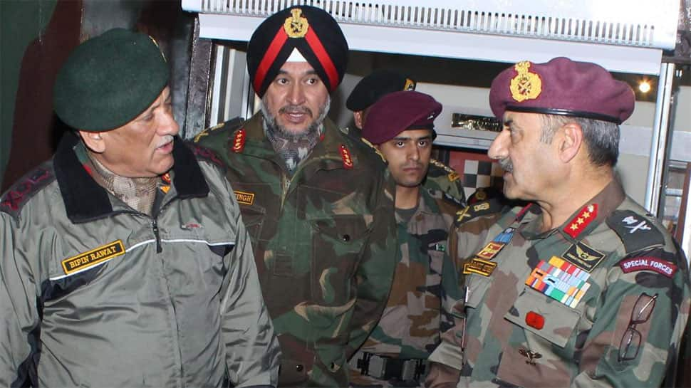 Army chief visits Jammu-based White Knight Corps, reviews security situation