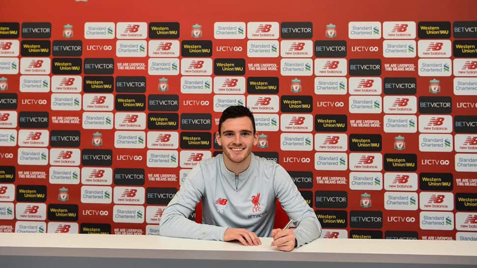 Liverpool will keep fighting after derby setback: Defender Andy Robertson
