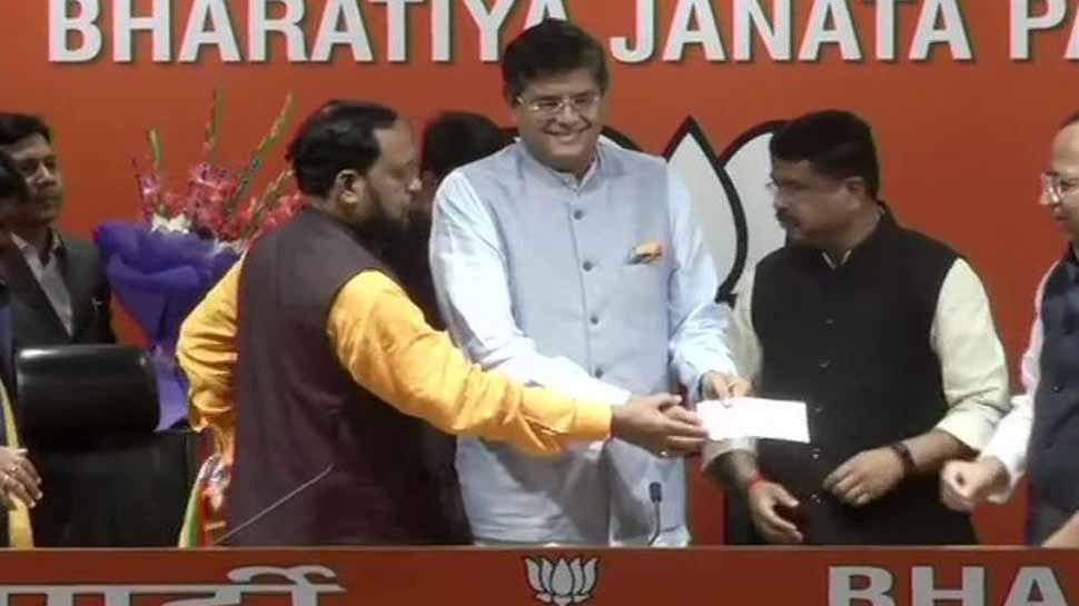 Former BJD MP Baijayant Panda joins BJP