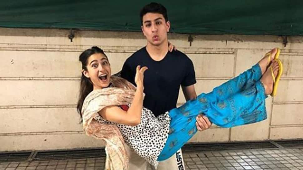 Sara Ali Khan wishes brother Ibrahim Ali Khan on Birthday with the cutest post ever!