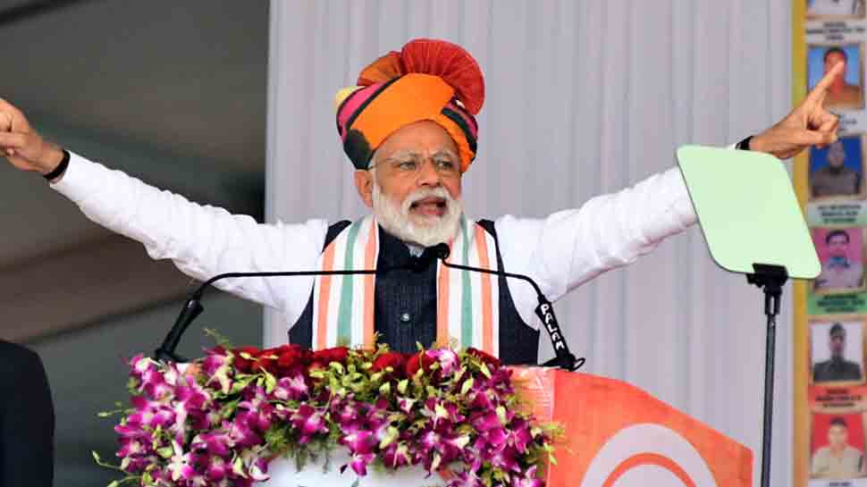 Poster boys of Pakistan: Prime Minister Narendra Modi stings opposition parties for seeking proof of IAF strike on Jaish camp