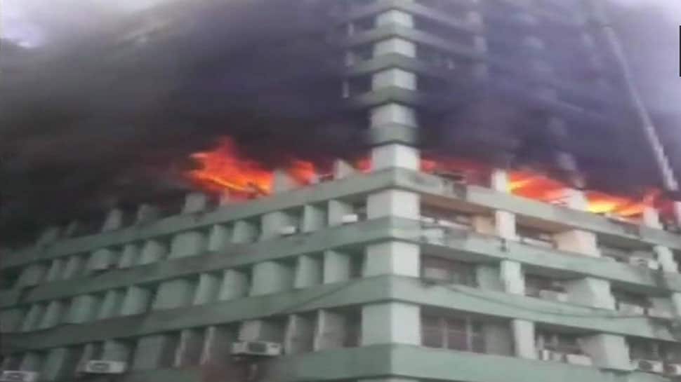 Delhi&#039;s CGO Complex fire under control; CISF personnel dead