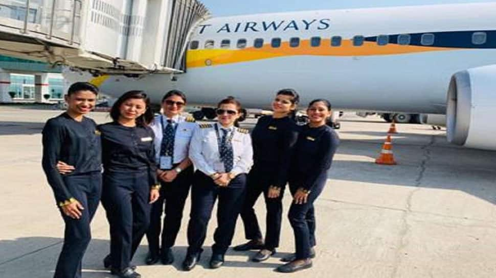 Jet Airways operates all-women crew flights on International Women&#039;s Day