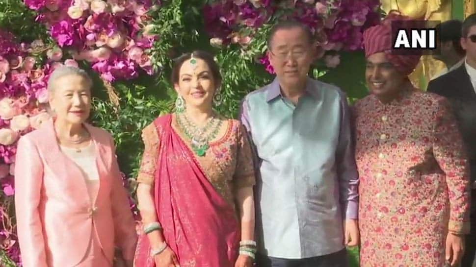 Ban Ki-moon, Tony Blair among VIP guests at Akash-Shloka wedding