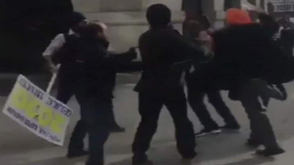 ISI-backed pro-Khalistanis assault British Indians outside Indian High Commission in London