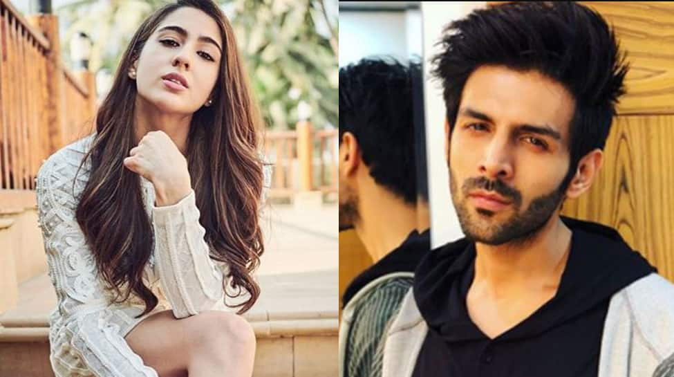 Sara Ali Khan-Kartik Aryan&#039;s pic from the sets of Love Aaj Kal 2 goes viral-See pic