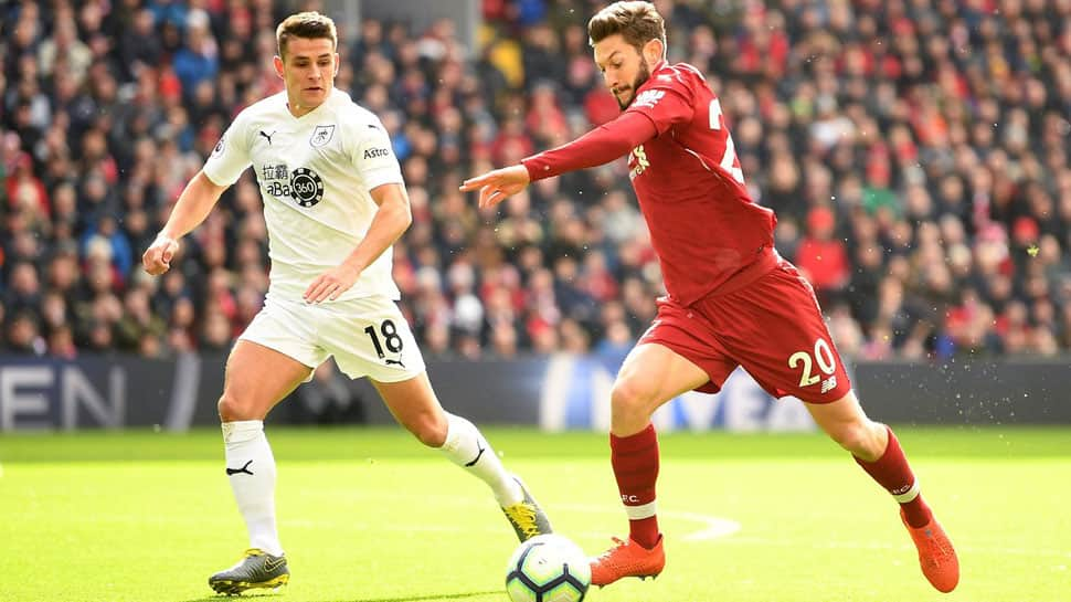 Liverpool midfielder Adam Lallana repays manager Jurgen Klopp against Burnley