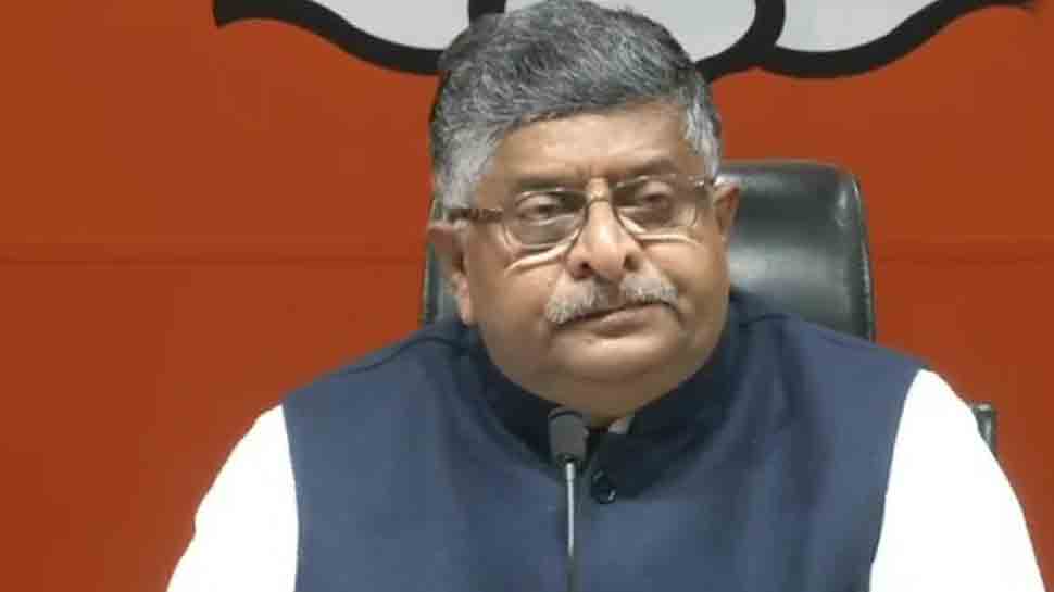 Ravi Shankar Prasad attacks Rahul Gandhi, says &#039;your tweets are being read in Pakistan&#039;