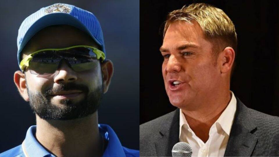 Virat Kohli&#039;s record is just insane, says Shane Warne