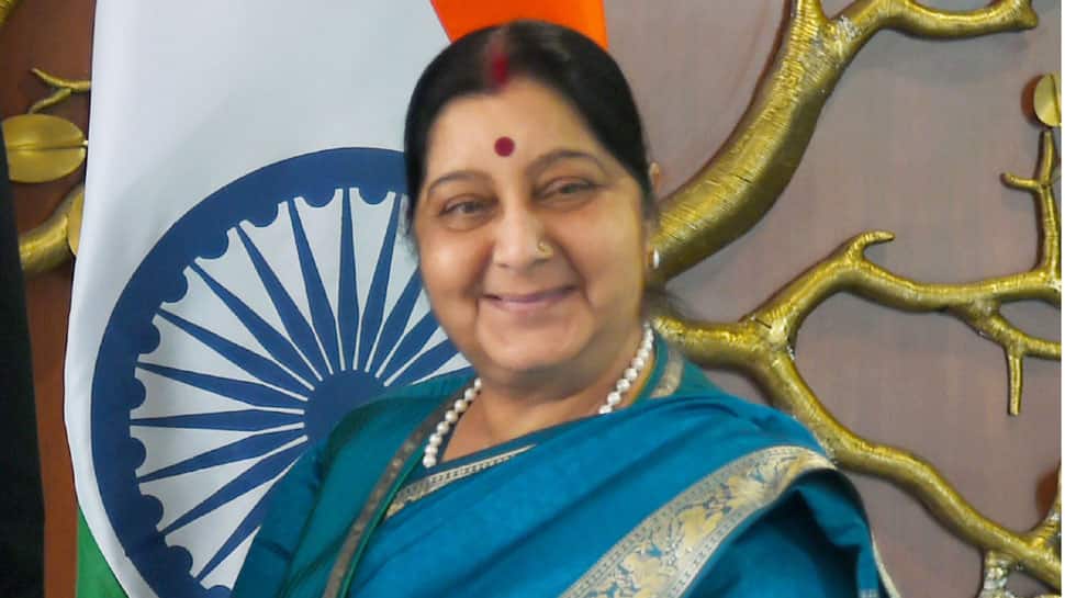Sushma Swaraj holds telephonic conversation with French counterpart