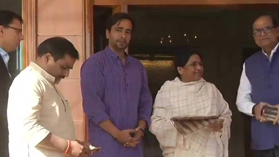 BSP chief Mayawati, RLD vice president Jayant Chaudhary discuss poll issues