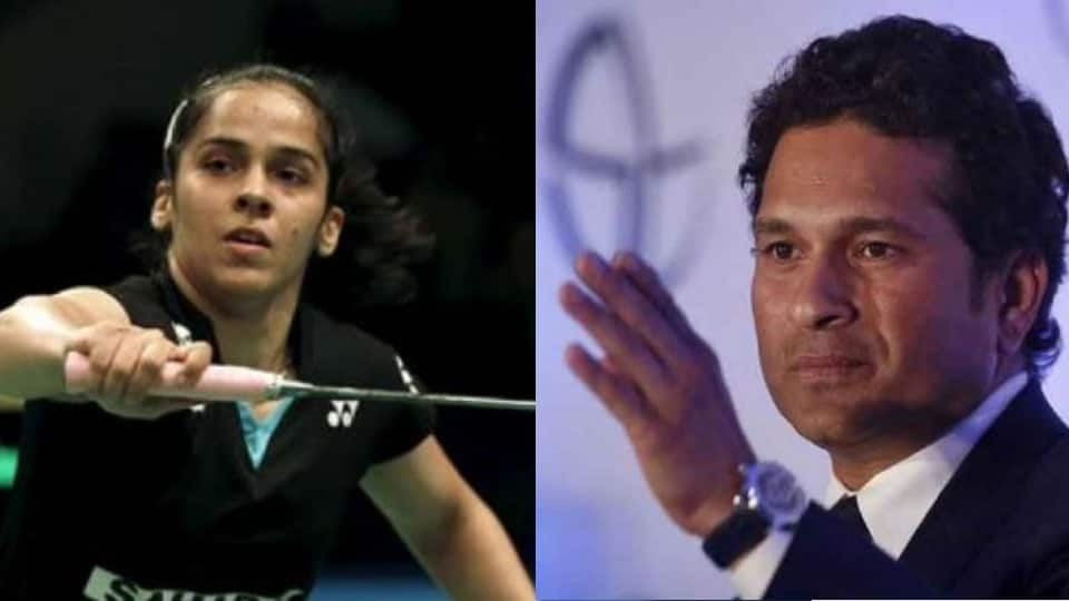  Sachin Tendulkar wishes for Saina Nehwal&#039;s quick recovery on her 29th birthday