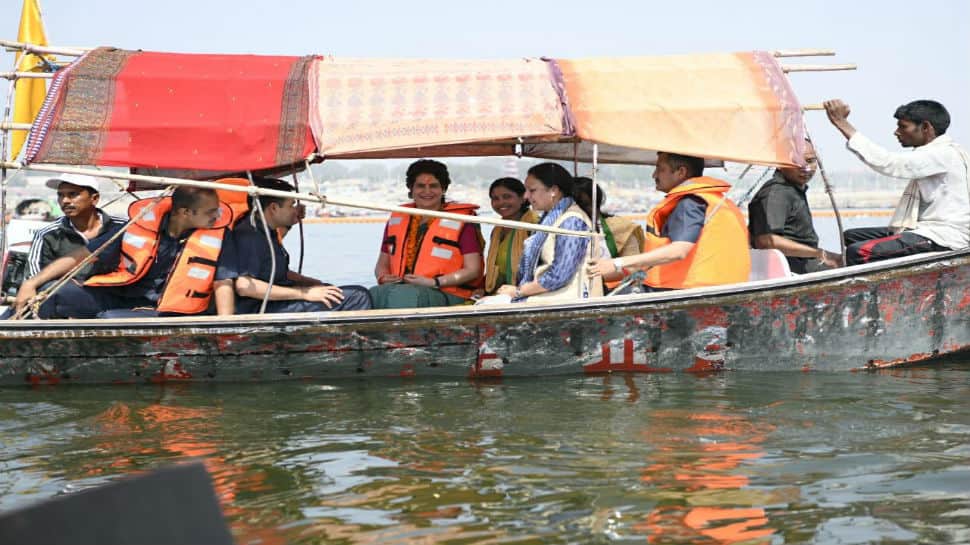 Boat ride cannot ensure win: BJP reacts to Priyanka Vadra Gandhi&#039;s &#039;Ganga-yatra&#039;