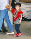 Taimur Ali Khan in Bandra