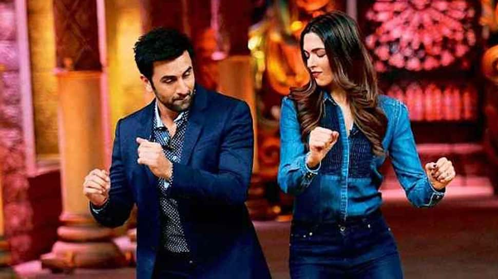 Ranbir Kapoor-Deepika Padukone&#039;s pictures from a reality show set go viral-See inside