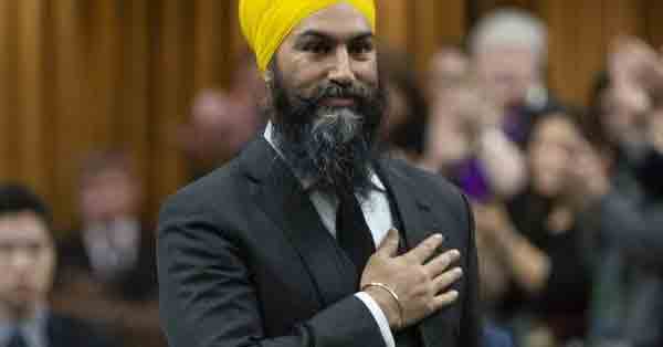 Indian-origin Jagmeet Singh makes history as first non-white opposition leader in Canada&#039;s Parliament