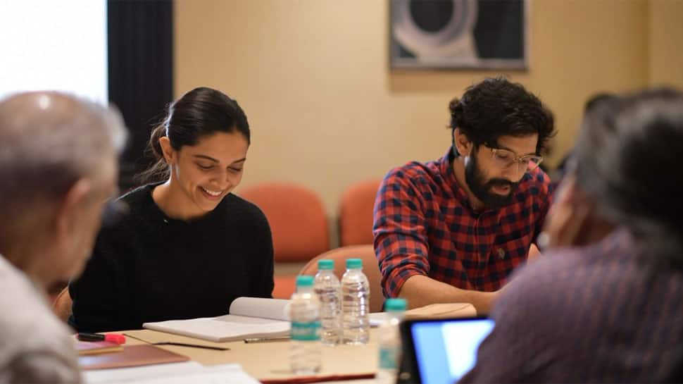 Deepika Padukone begins work on &#039;Chhapaak&#039; with script reading session—See pics