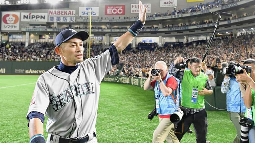 Team mates weep as Ichiro Suzuki, baseball&#039;s most prolific hitter, retires at 45