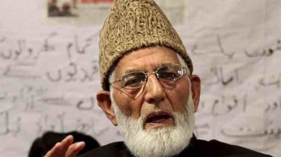 ED imposes Rs 14.40 lakh penalty on separatist leader Syed Ali Shah Geelani