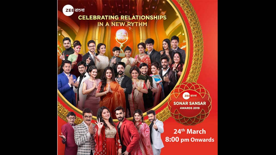 Watch Zee Bangla Family come together with Sonar Sansar Awards 2019 on March 24