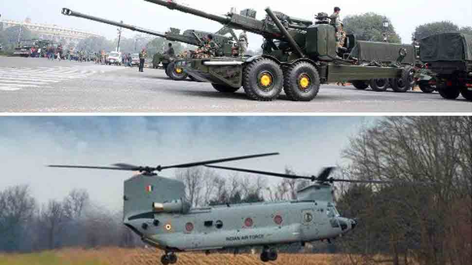 Army to induct Dhanush howitzers, Air Force to commission Chinook choppers in service next week