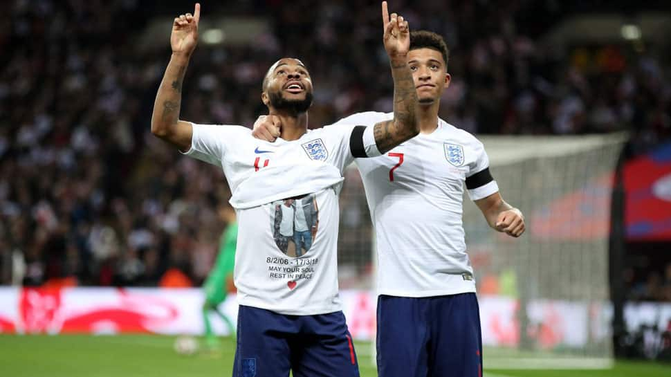 Euro 2020: Raheem Sterling bags hat-trick as hungry England thrash Czech Republic 5-0