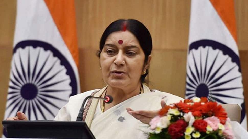 Sushma Swaraj takes on Pakistan minister over Hindu girls&#039; abduction, forced conversion