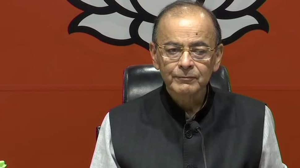 Arun Jaitley slams Congress, says party has history of doing politics over removing poverty