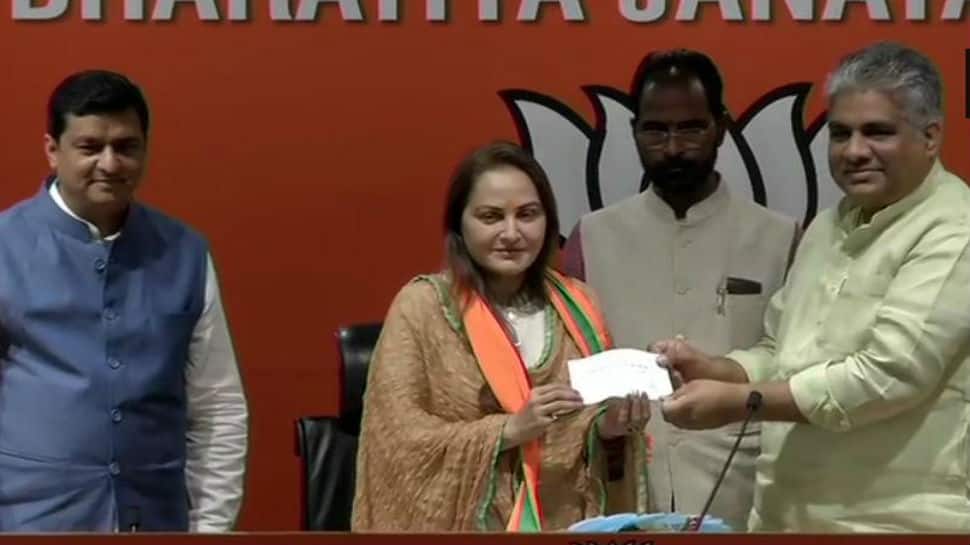 Veteran actor Jaya Prada joins BJP ahead of Lok Sabha 2019 election