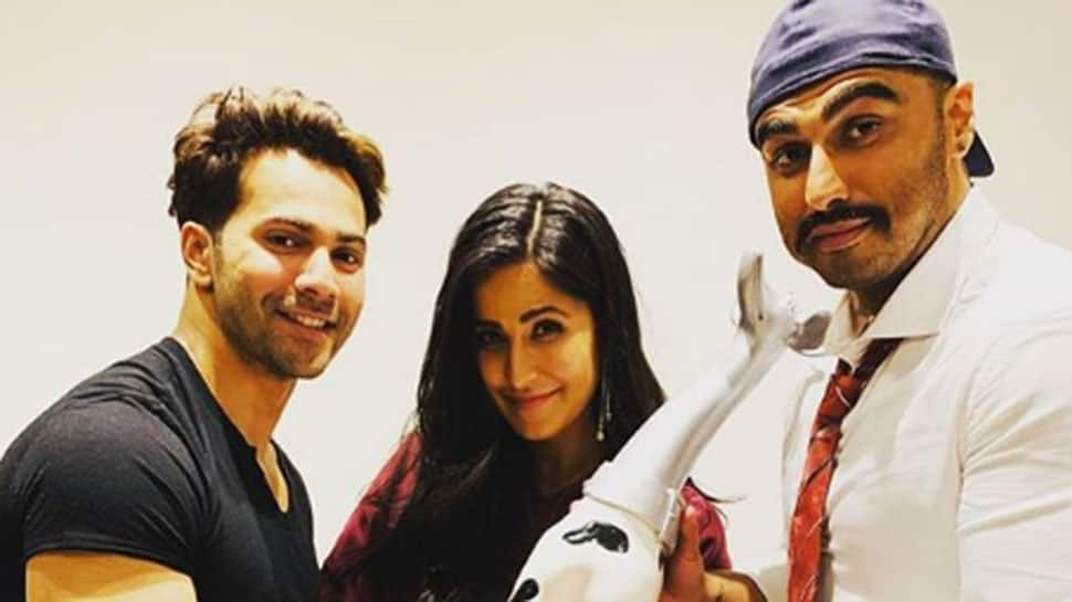 Arjun Kapoor, Varun Dhawan and Katrina Kaif give major friendship goals in this pic!