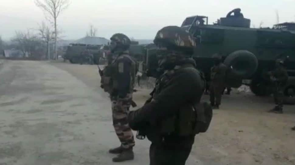 Three terrorists killed during encounter in J&amp;K&#039;s Shopian