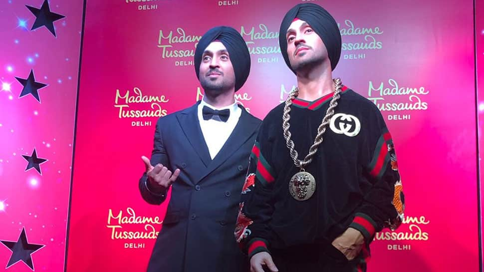 Diljit Dosanjh unveils his wax statue at Madame Tussauds Delhi—Pics