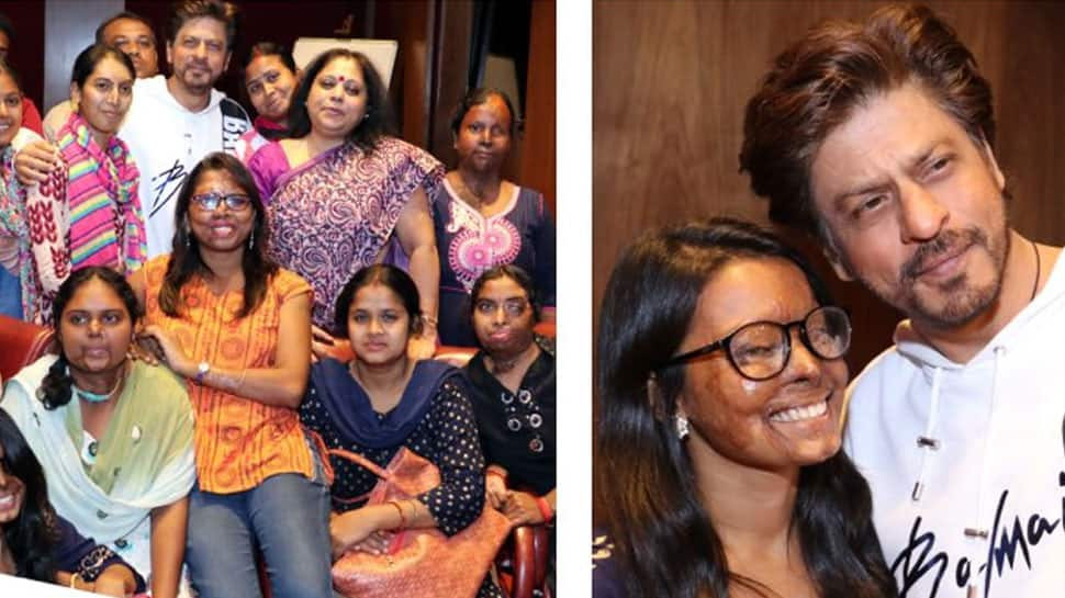 Shah Rukh Khan spends an afternoon with acid attack survivors, writes a heartfelt message—Read