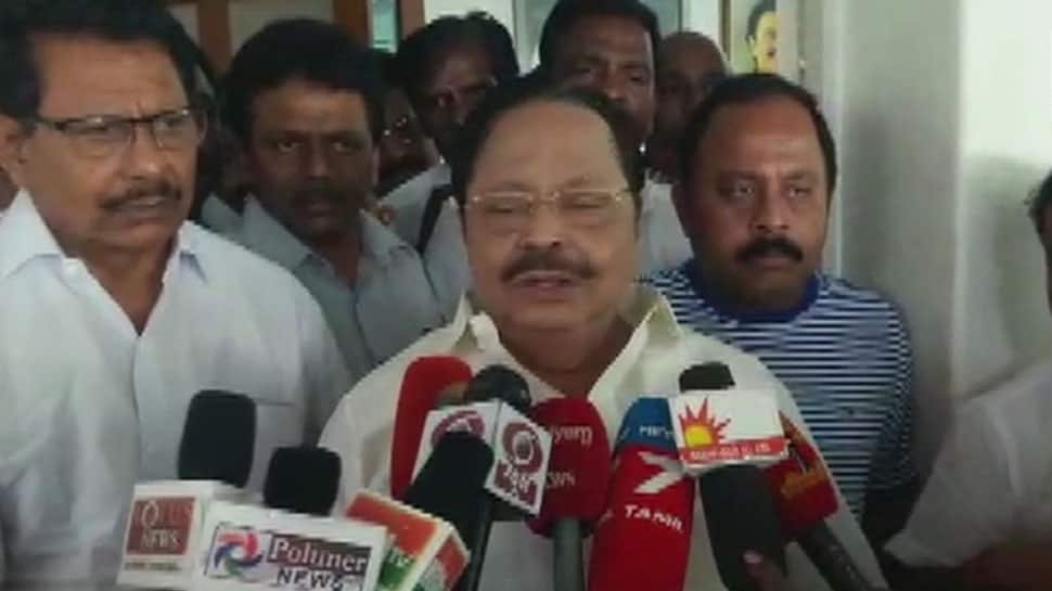 Tamil Nadu: IT department raids DMK leader Durai Murugan&#039;s properties at Katpadi