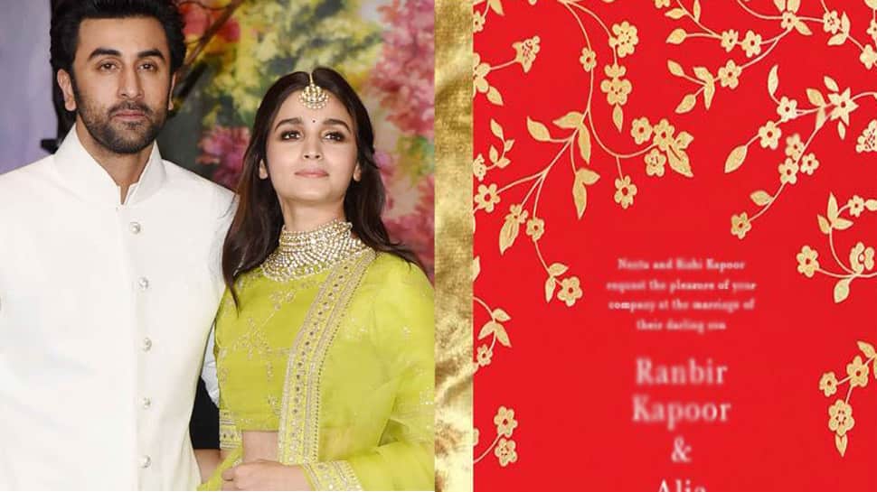 Ranbir Kapoor-Alia Bhatt's wedding card leaked online-Check out the