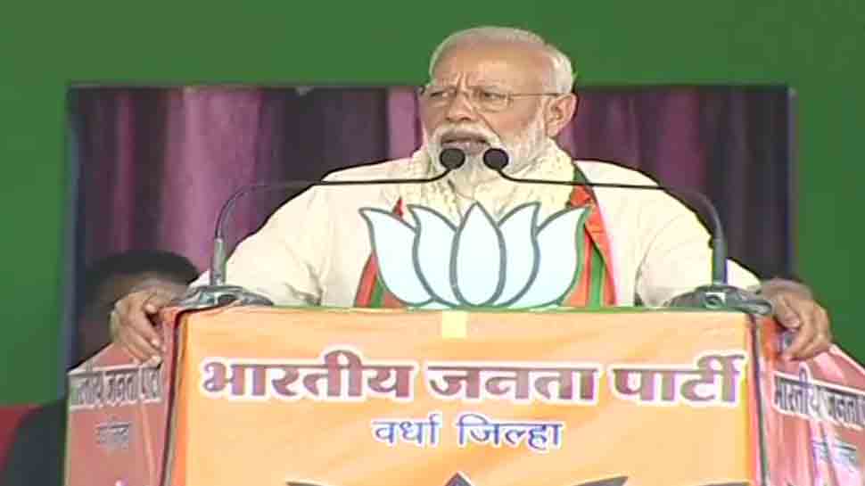 PM Narendra Modi targets Sharad Pawar, says NCP slipping from his grip