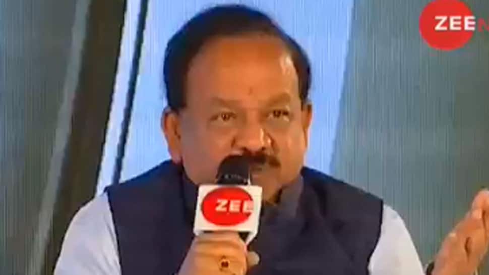 Commenting on Arvind Kejriwal a &#039;wastage of time,&#039; says Union Minister Harsh Vardhan at India Ka DNA conclave