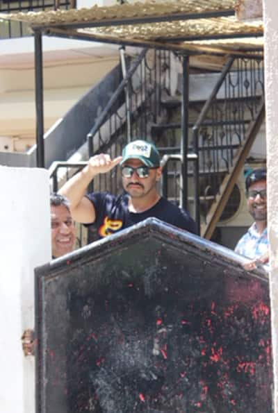 Arjun Kapoor papped in Versova