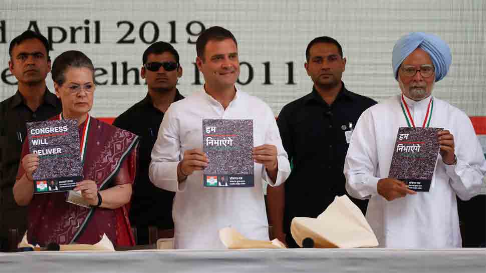 Rahul Gandhi releases Congress election manifesto: Key promises to woo voters