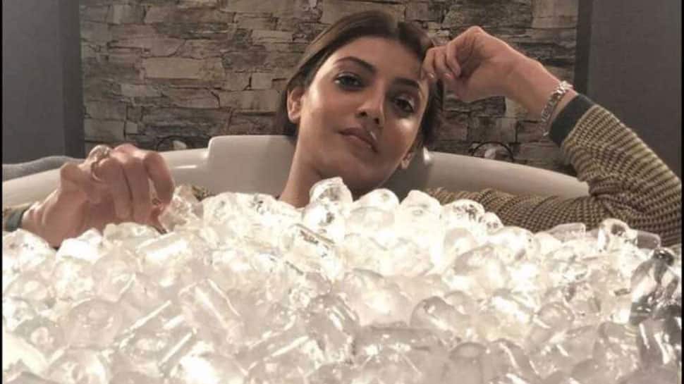 Kajal Aggarwal beats the heat on the sets of &#039;Sita&#039;—See pic