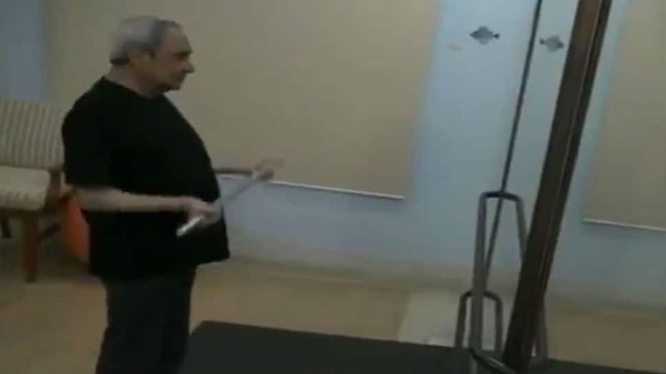 Watch: BJD releases video of Naveen Patnaik&#039;s exercise regime