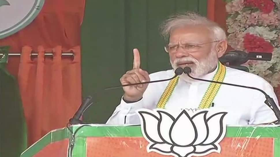 Strong govt doesn&#039;t sit quietly but takes actions after terror attack: PM Narendra Modi at Chhattisgarh rally