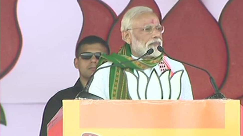 Congress, Left will stoop to any level to oust me: PM Narendra Modi in Tripura