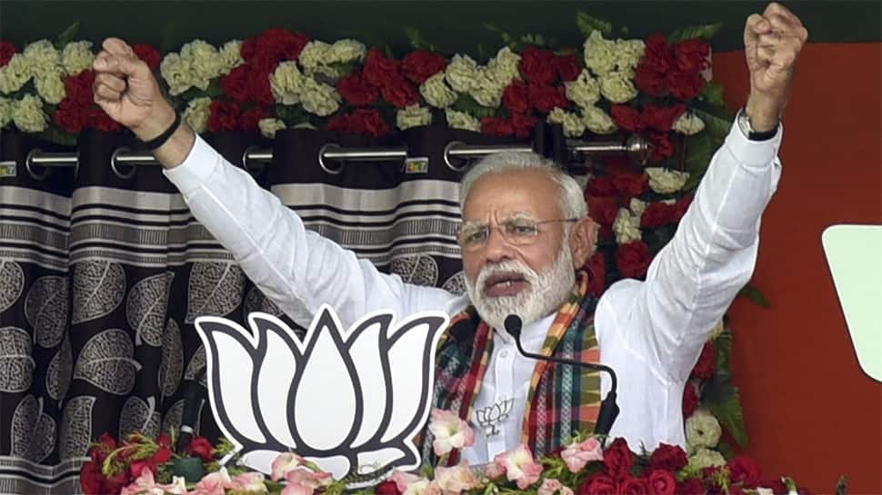 BJP launches campaign themes, says choice between decisive Modi and Opposition&#039;s chaos