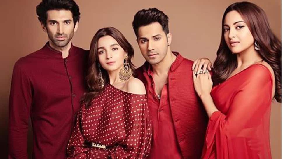 Alia Bhatt, Varun Dhawan, Sonakshi and Aditya Roy Kapur promote Kalank in style-See pic